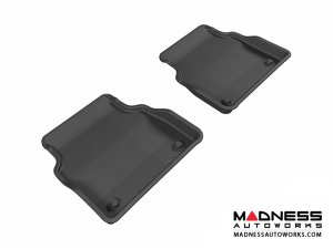 Audi A8 Floor Mats (Set of 2) - Rear - Black by 3D MAXpider (2011-2015) Audi A8 Floor Mats (Set of 2) - Rear - Black by 3D MAXpider (2011-2015)